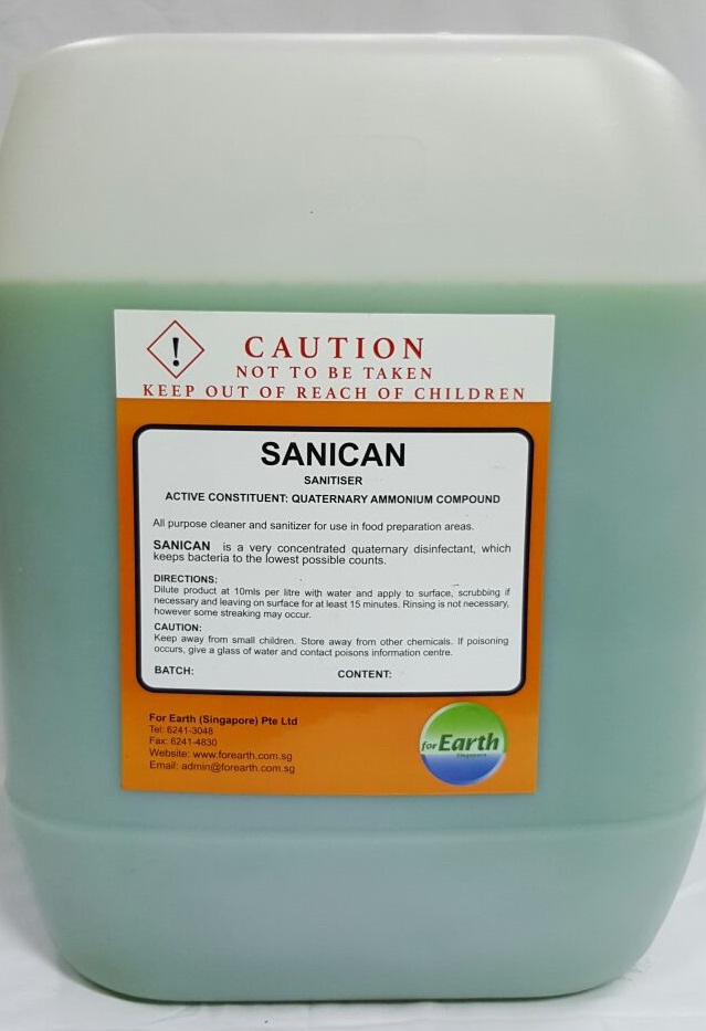 ForEarth - Supply of Chemicals - ForEarth Cleaning and Sanisting - ForEarth Sanican